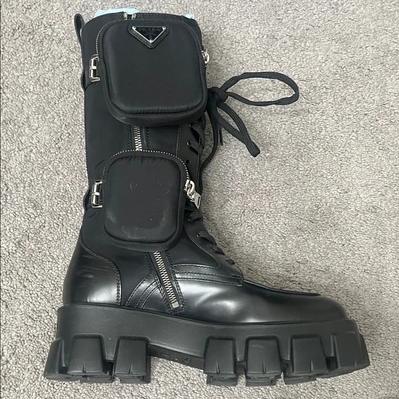Prada Monolith Boots - Picture 4 of 13